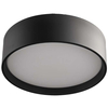LAMPA sufitowa HUDSON LP-043/1C BK Light Prestige okrągła OPRAWA plafon LED 24W 3000K metalowy czarny
