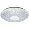 Plafon LAMPA sufitowa CORALIA 1518 Rabalux okrągła OPRAWA dekoracyjna LED 48W 3000-6500K glamour chrom biała przezroczysta