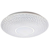 Plafon LAMPA sufitowa CORALIA 1518 Rabalux okrągła OPRAWA dekoracyjna LED 48W 3000-6500K glamour chrom biała przezroczysta