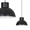 Industrialna LAMPA wisząca WORKS 6613 Nowodvorski metalowa OPRAWA kuchenna ZWIS high bay nad wyspę kopuła czarna