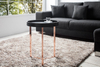 Stylowy stolik kawowy Modular 36716 miedziany czarny