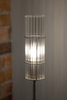 Lampka stołowa glamour Tubo 108558 Markslojd szklana srebrna