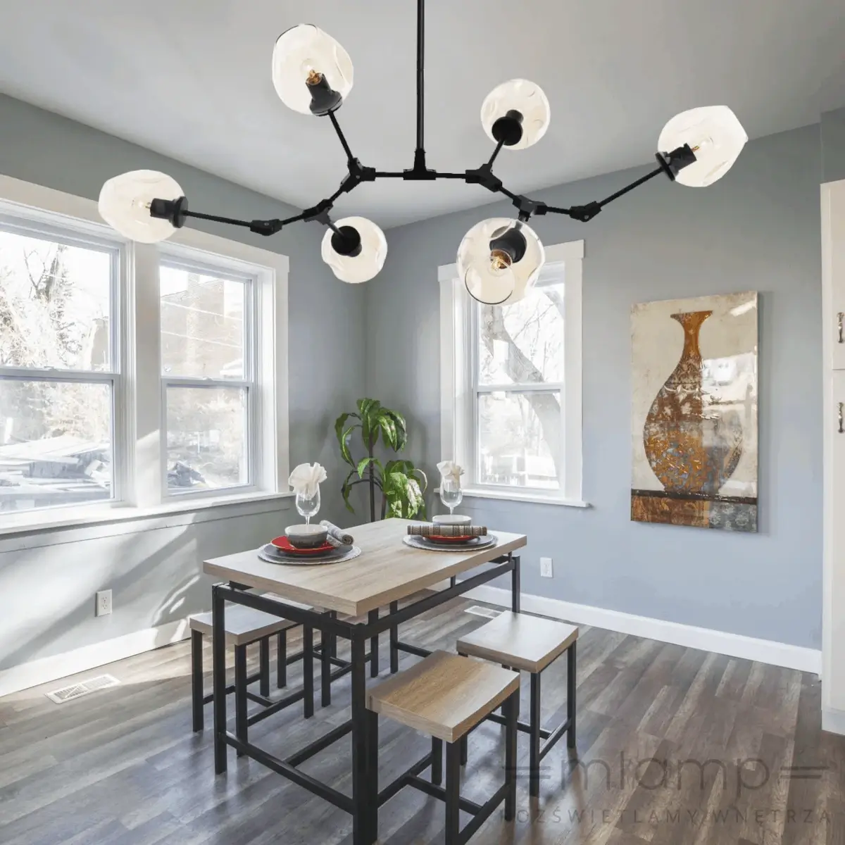 mlamp.pl-modernistyczna-lampa-wisząca-czarna-molekuły-bursztynowe-kule-balls