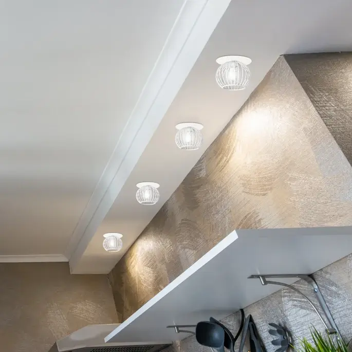 Biała lampa sufitowa 2268743