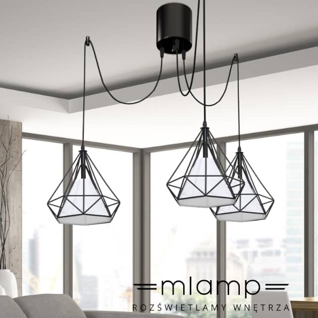 mlamp.pl-industrialna-lampa-wisząca-pająk-spider-dekoracyjne-metalowe-klosze-klatki-biały-czarny