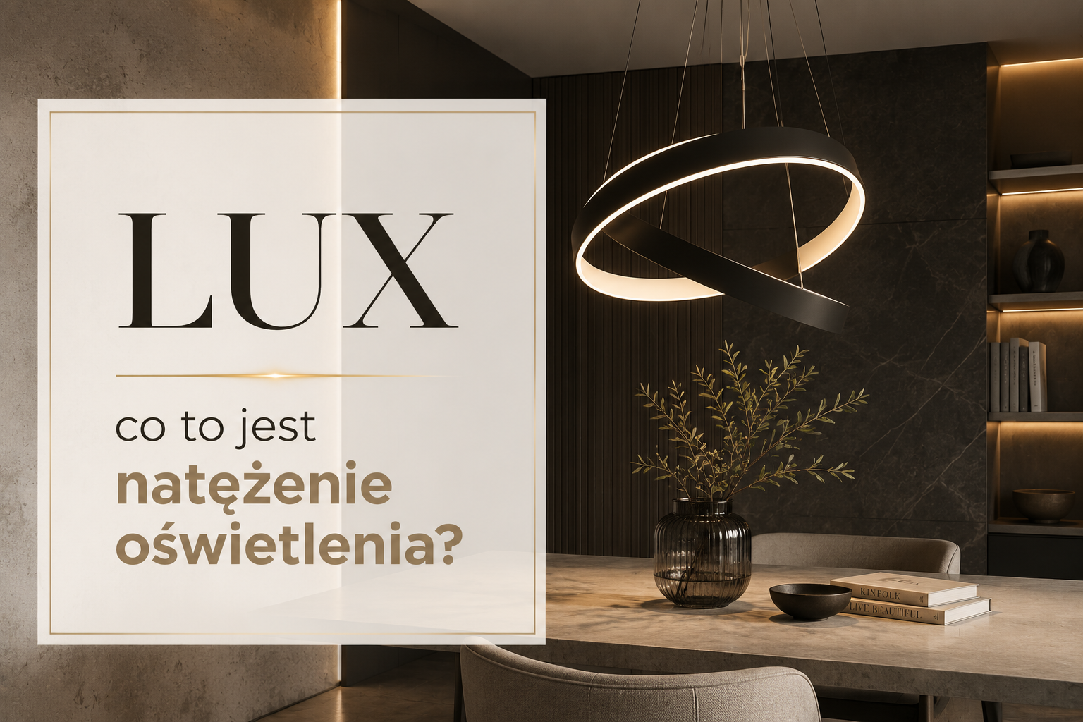 Lux - co to jest i ile luksów potrzeba w domu?