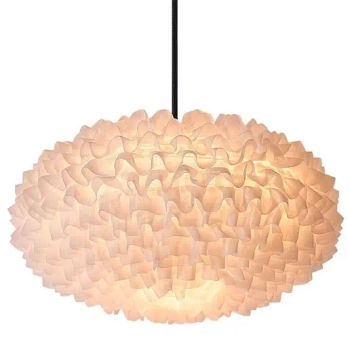 Owalny klosz do lampy Villo 30 2312993201 papierowy biały