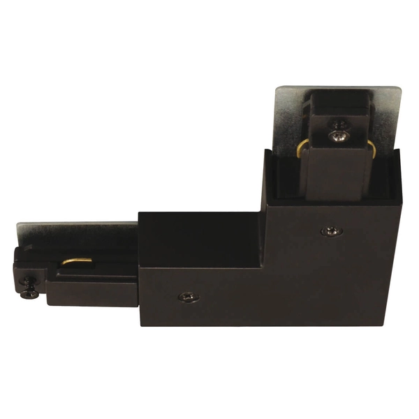 Łącznik do szynoprzewodów Connector 04111 Ideus L-kształtny czarny