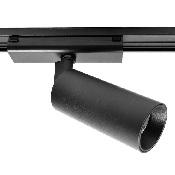 Reflektorek na szynoprzewody Komatsu 6063 LED 8W 3000K obrotowy tuba czarny