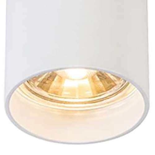 Downlight LAMPA sufitowa TUBA 92679-N Zumaline metalowa OPRAWA tuba biała