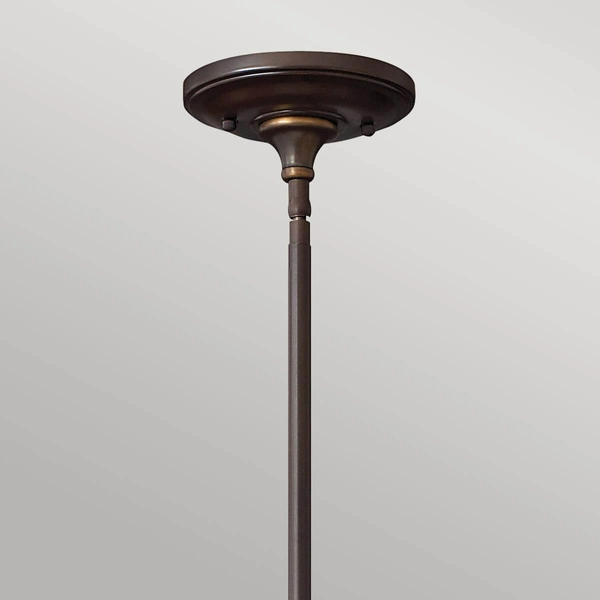 Lampa wisząca nad stół Mayflower HK-MAYFLOWER-P-B Hinkley stary brąz