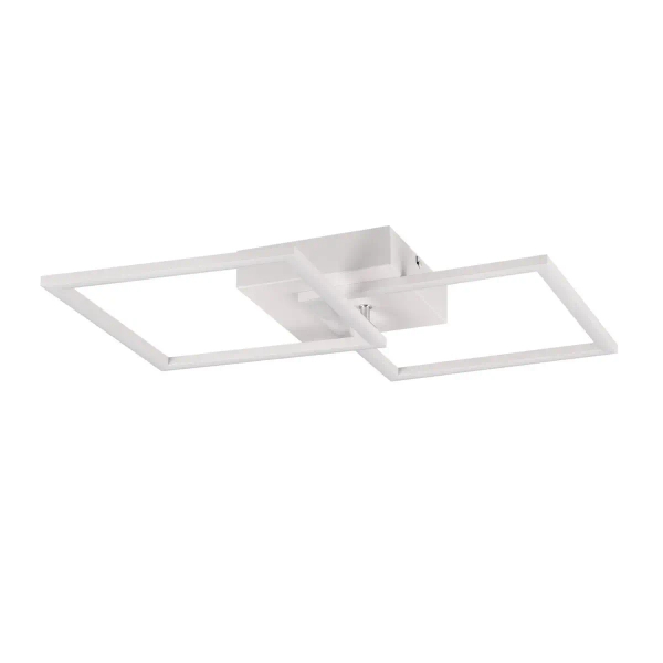 Kwadratowa lampa TRAIL R64492131 biała LED 20W 4000K sufitowa