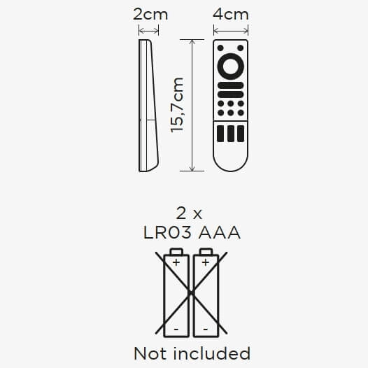 Pilot zdalnego sterowania oprawami Remote 9702315361 Lutec biały