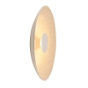Naścienna lampa filcowa MISAKI W0457 kremowa beżowa LED 6W 3000K kopuła do jadalni