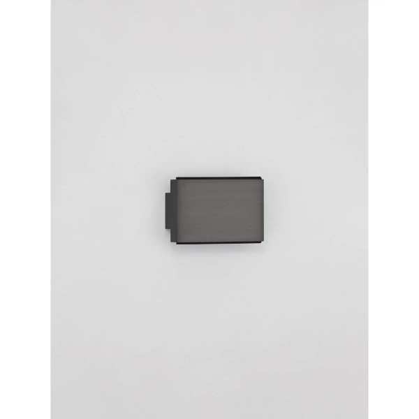 Prostokątna lampa ścienna LORANCA LE45565 LED 10W 3000K srebrna