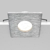 Łazienkowa lampa sufitowa Stark DL083-01-GU10-SQ-S IP65 srebrna