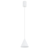 Lampa stożkowa nad stół ZENITH 11453 wisząca  biały