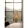 Lampa stołowa Razzo 108822 boho bawełniana metalowa beżowa