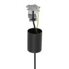 Wisząca lampa Drops 11180 do salonu okręgi złota czarna