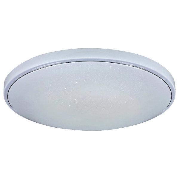 Nowoczesna LAMPA sufitowa BRUCE 2117 Rabalux okrągły plafon LED RGB 40W 3000K - 6000K nad łóżko chrom