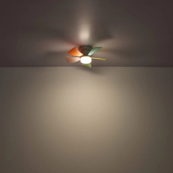 Lampowentylator sufitowy Hines 03609B LED 10W 3000-6500K kolorowy