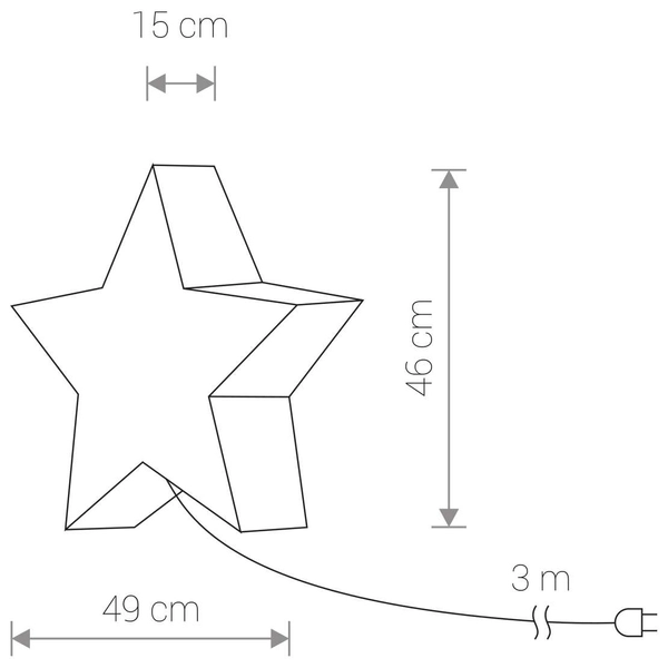 Nocna lampa stojąca STAR 9426 Nowodvorski do pokoju dziecięcego IP44 biała