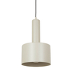 Zwisająca lampa do sypialni Vitrum 41106 walec okrągła beżowy