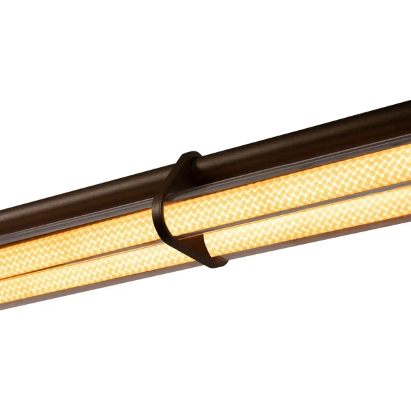 Wisząca lampa podłużna Janderin 24405/34/05 LED 16,5W 2200-3300K brązowy