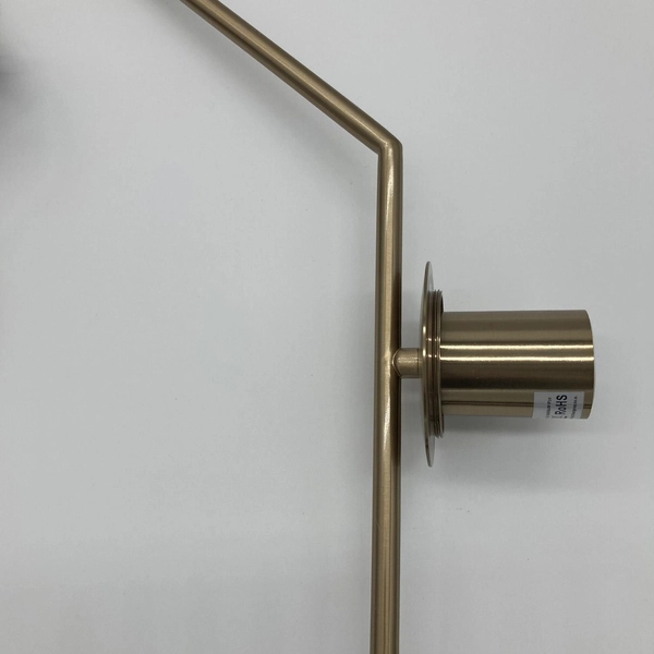 Wisząca lampa kula Solaris ST-9228-S Step art deco biała mosiądz