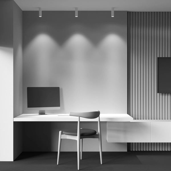 Lampa tuba sufitowa Dafne C027CL-L10W LED 10W ruchoma biała