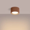 Lampa sufitowa AURA mocca SL.1807 ryflowana 1xGx53
