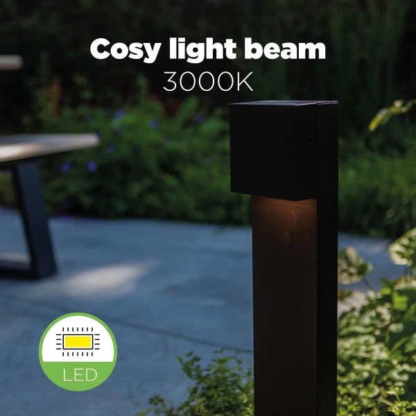 Ogrodowa lampa stojąca Gemini 7104002012 LED 9,2W 3000K IP54 czarny