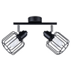 Sufitowa lampa Beluci SL.1115 Sollux reflektorki druciane czarna