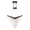 Lampa wisząca glamour Vivien QN-VIVIEN-P-L-BK LED 40W 3000K czarna