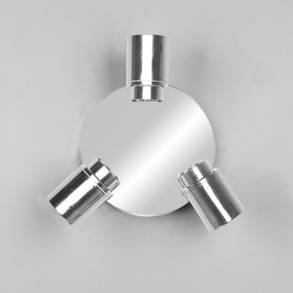 Potrójna lampa sufitowa tuby BRISA DL306880430 IP44 z regulacją srebrny