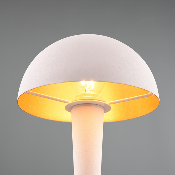 Nocna lampka Canaria R59561131 RL Light sypialniana metalowa biała