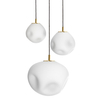 Złoty żyrandol 3-płomienny CLOE 11064305 kule balls do jadalni