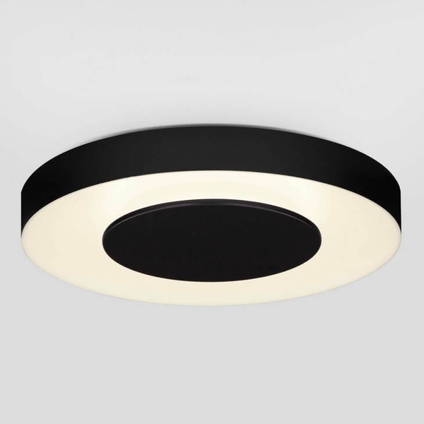 Nasufitowa okrągła lampa COLQUIRI LE44668 LED 25W 2700-4000K kuchenna czarna biała