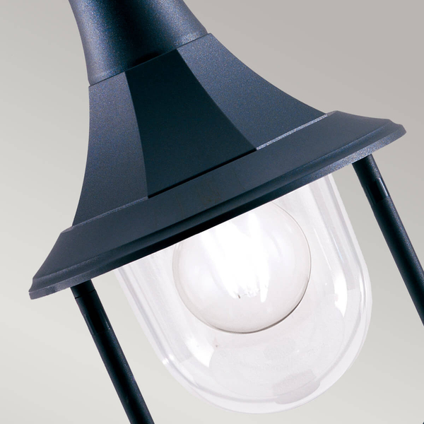 Latarenka stojąca ogrodowa SHANNON-PED Elstead LED 100W lampion czarny