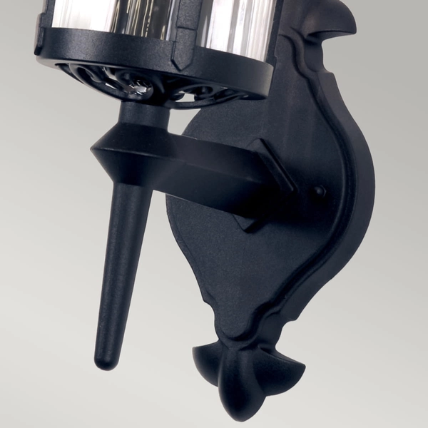 Latarnia naścienna Hereford BL10-BLACK Elstead styl angielski elewacyjna czarna