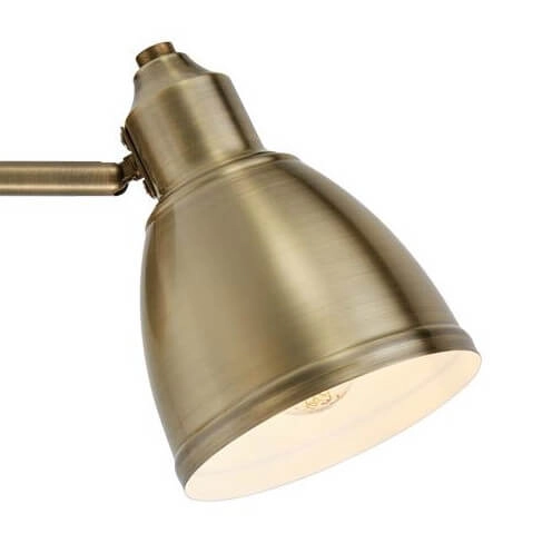 Regulowany kinkiet na ścianę Story 108714 Markslojd włącznik złoty