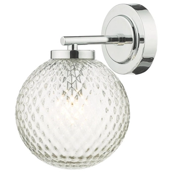 Łazienkowy kinkiet ścienny Wayne WAY0750 Dar Lighting kula IP44 chrom