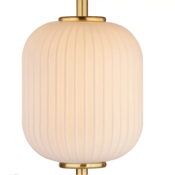 Ryflowana lampa ścienna Akari WL31288/6.5W LED 6,5W 3000-4500-6000K złoty