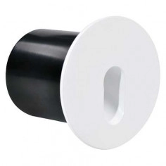 Wpust LAMPA ścienna RAFI LED 3W 4000K 03117 Ideus schodowa OPRAWA okrągła do zabudowy IP44 biała