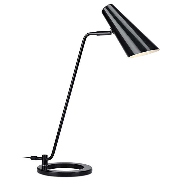Stojąca LAMPKA biurkowa CAL 106781 Markslojd metalowa LAMPA stołowa czarna