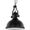 Industrialna LAMPA wisząca MAEVA MDM-2569/1 Italux metalowa OPRAWA zwis loft czarny