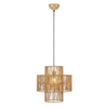 Lampa zwisająca Soga 108767 Markslojd juta metalowa do salonu naturalna