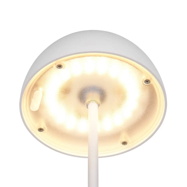 Lampka nocna grzybek ORTIZ R55601131 LED 2W 3000K IP44 dotykowa biały