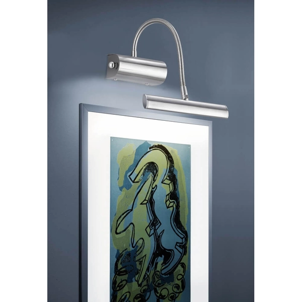 Ścienna lampa do przedpokoju CURTIS 279770107 Trio LED 4W 3000K srebrny