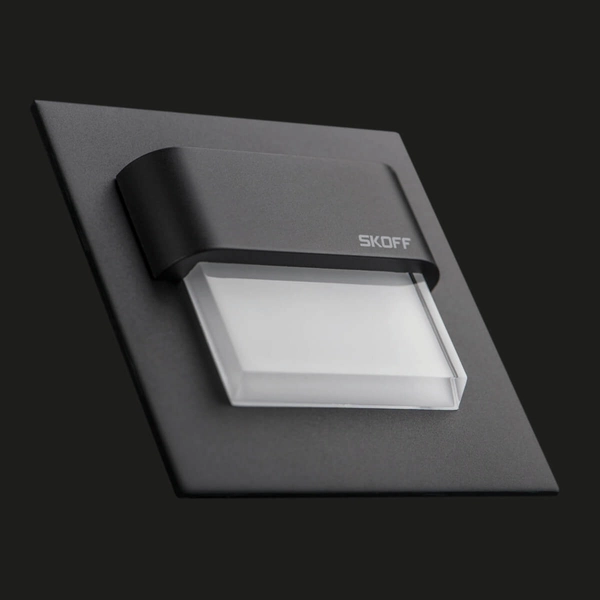 Ledowa oprawa tarasowa Tango MH-TST-D-W-1-PL-00-01 0,8W 6500K IP66 czarna